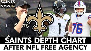 UPDATED Saints Depth Charts After NFL Free Agency