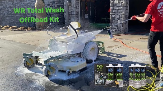 Total Wash Off-Road Cannon Kit WR Performance MX ATV UTV Soap Cleaner Foam  Kit 