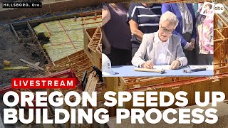 Oregon Gov. Kotek signs bills to boost housing options & affordability, speed up home construction