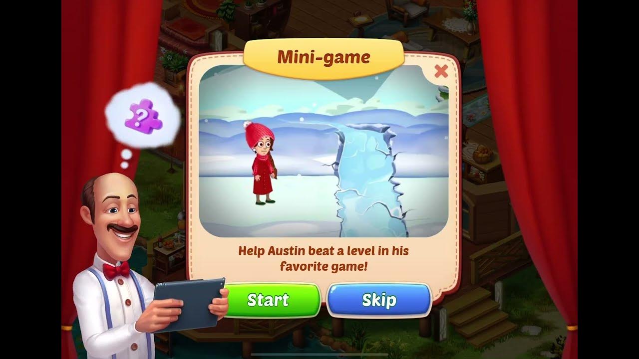 Homescapes puzzle 🧩 minigame YouTube