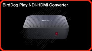 Video Over Network? This Maybe the Answer - NDI - Looking at the BirdDog Play screenshot 4