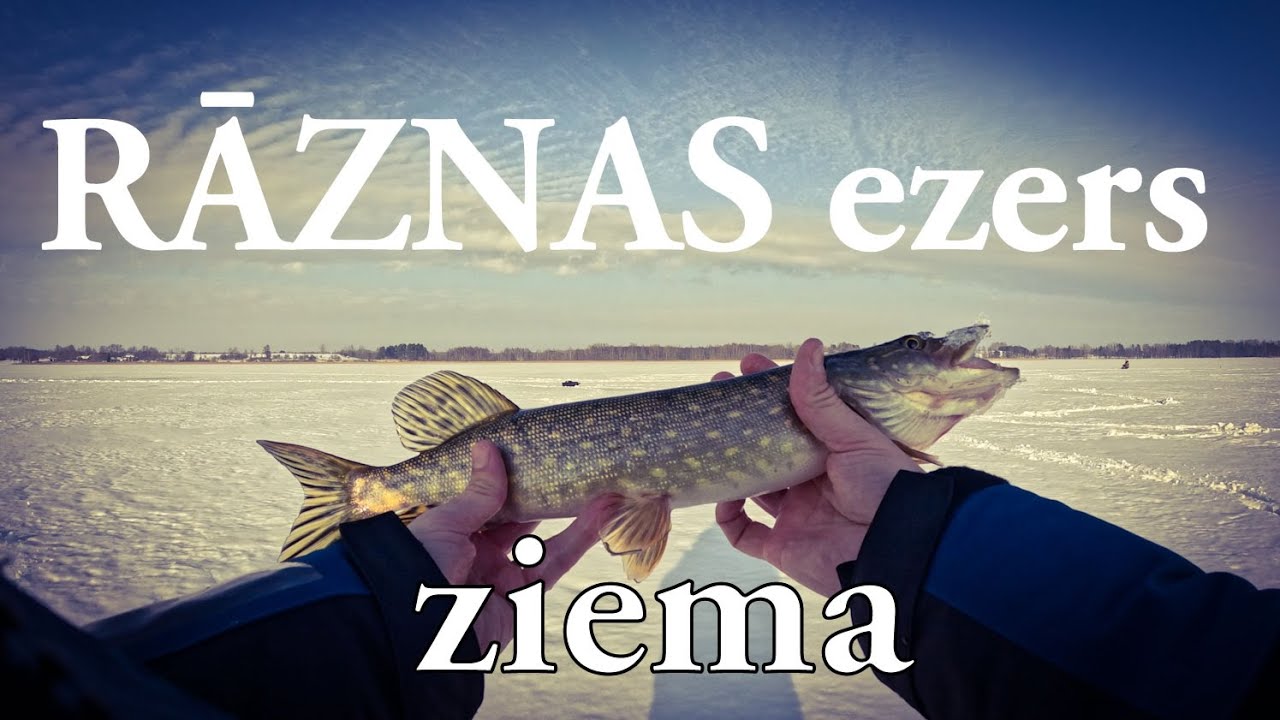RĀZNAS ezers, ziema. 