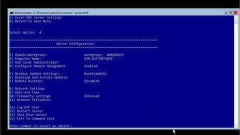 720740C - Module 1 -Demonstration: Installing Server Core