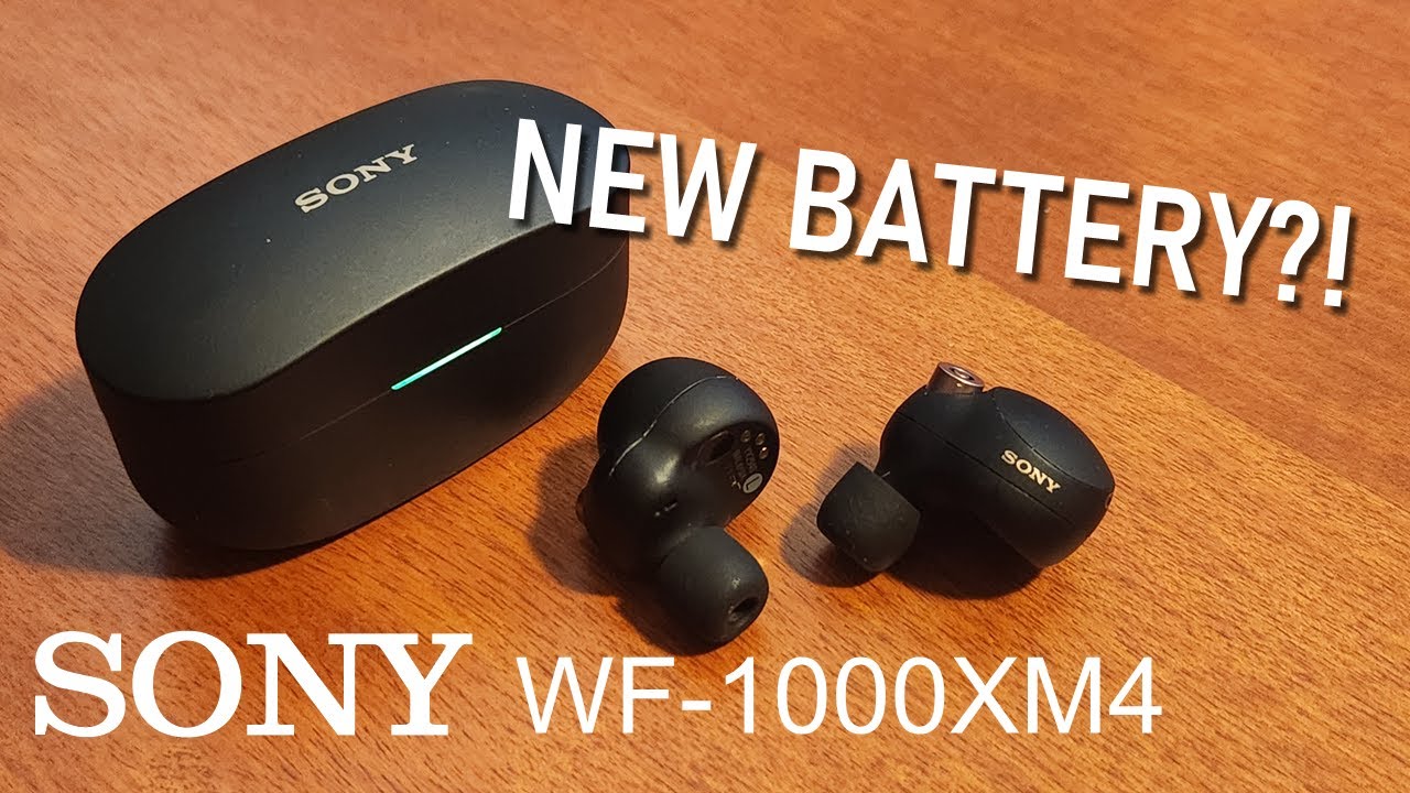 SONY WF-1000XM4 Battery Test (version 2.0.1 firmware update