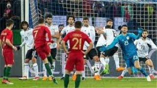 مصر والبرتغال -  الشناوي ينقذ هدف مؤكد من رونالدو Yalla kora