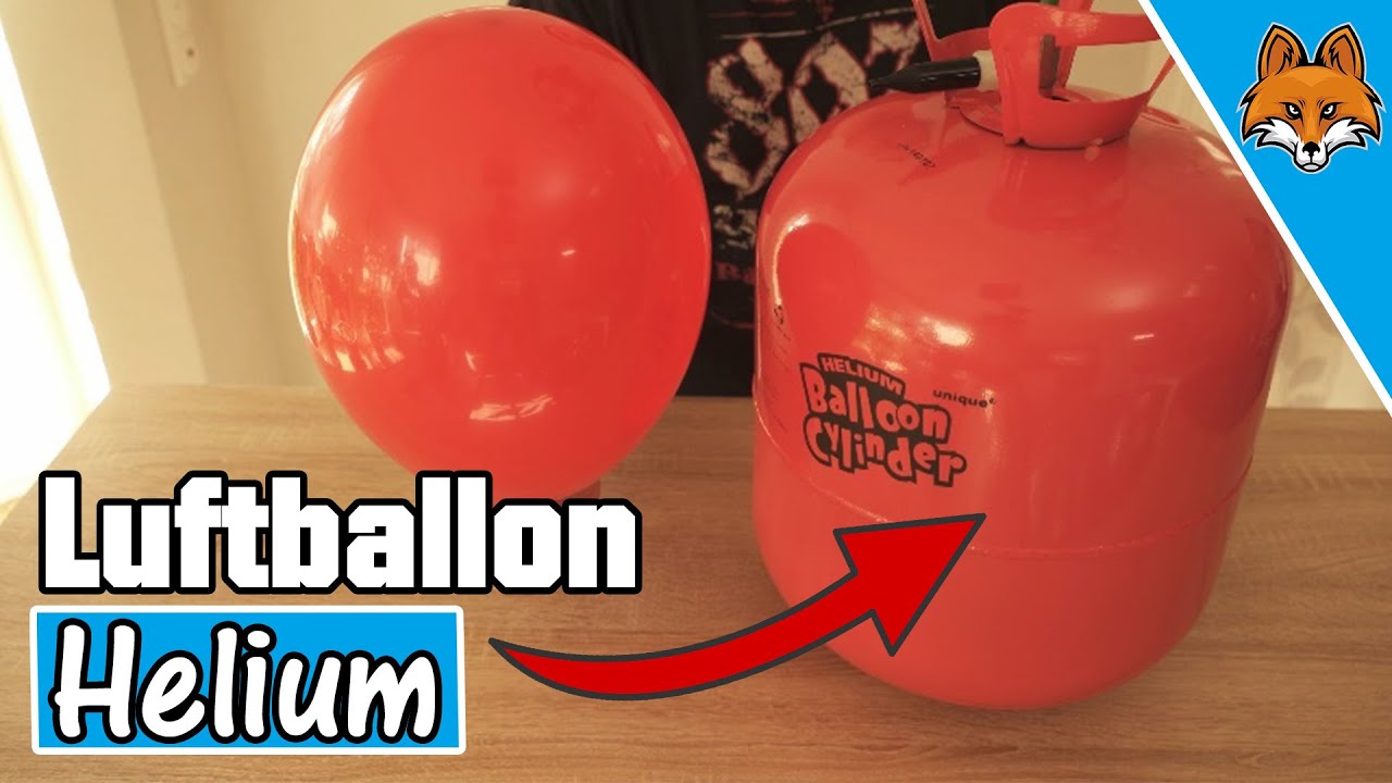 Kann Man Bei Tedi Luftballons Mit Helium Füllen Lassen Luftballon mit Helium füllen - einfache Anleitung 🎈 - YouTube