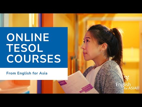 Online TEFL Courses with Trinity CertTESOL content  | English for Asia