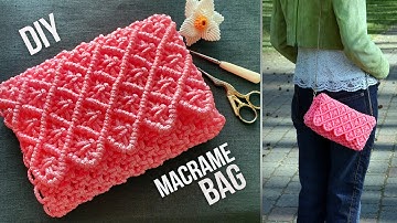 DIY: Macrame Summer Bag Tutorial