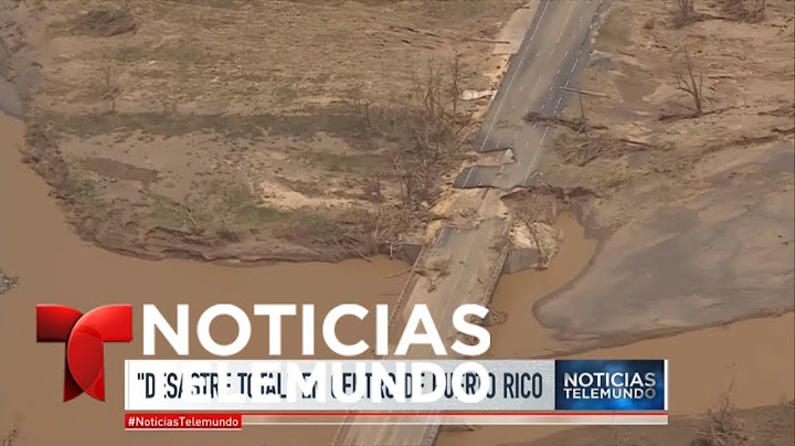 Puerto Rico: caos y desolación tras el huracán María | Noticiero | Noticias Telemundo