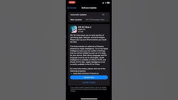 iOS 18.1 devloper beta 4 update released
