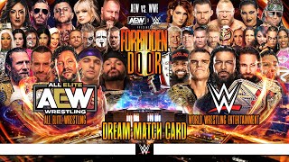 AEW x WWE Forbidden Door 2023 - Dream Card [WWE vs AEW]