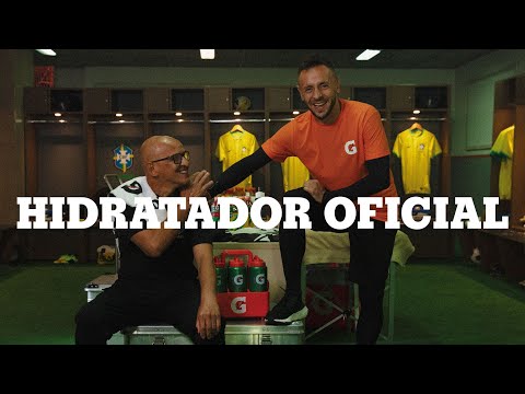 Gatorade - Hidratadores Oficiais da Seleção Brasileira