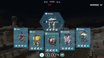 War Robots : Revenant & Shell in FFA | WR Gameplay