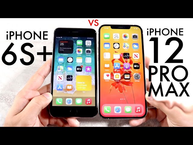 iPhone 12 Pro Max Vs iPhone 6S Plus! (Comparison) (Review) YouTube