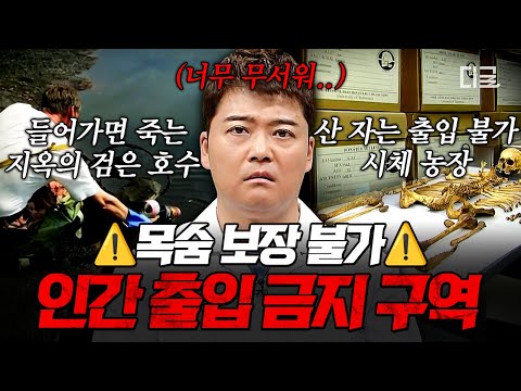 [#프리한19] ⚠️인간이라면 절대 들어가지 마십시오⚠️ 목숨을 보장할 수 없는 세계 각국의 미스터리 스폿 모음💥