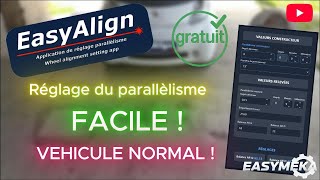 Réglage Concret Du Parallélisme Easyalign Obtenez Un Volant Droit En Une Seule Opération