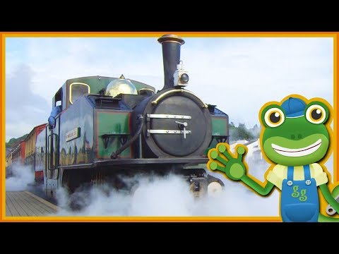 Steam Trains For Children | Gecko's Real Vehicles