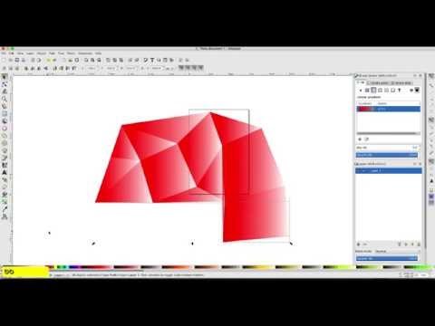 Inkscape - Voronoi pattern for low poly backgrounds