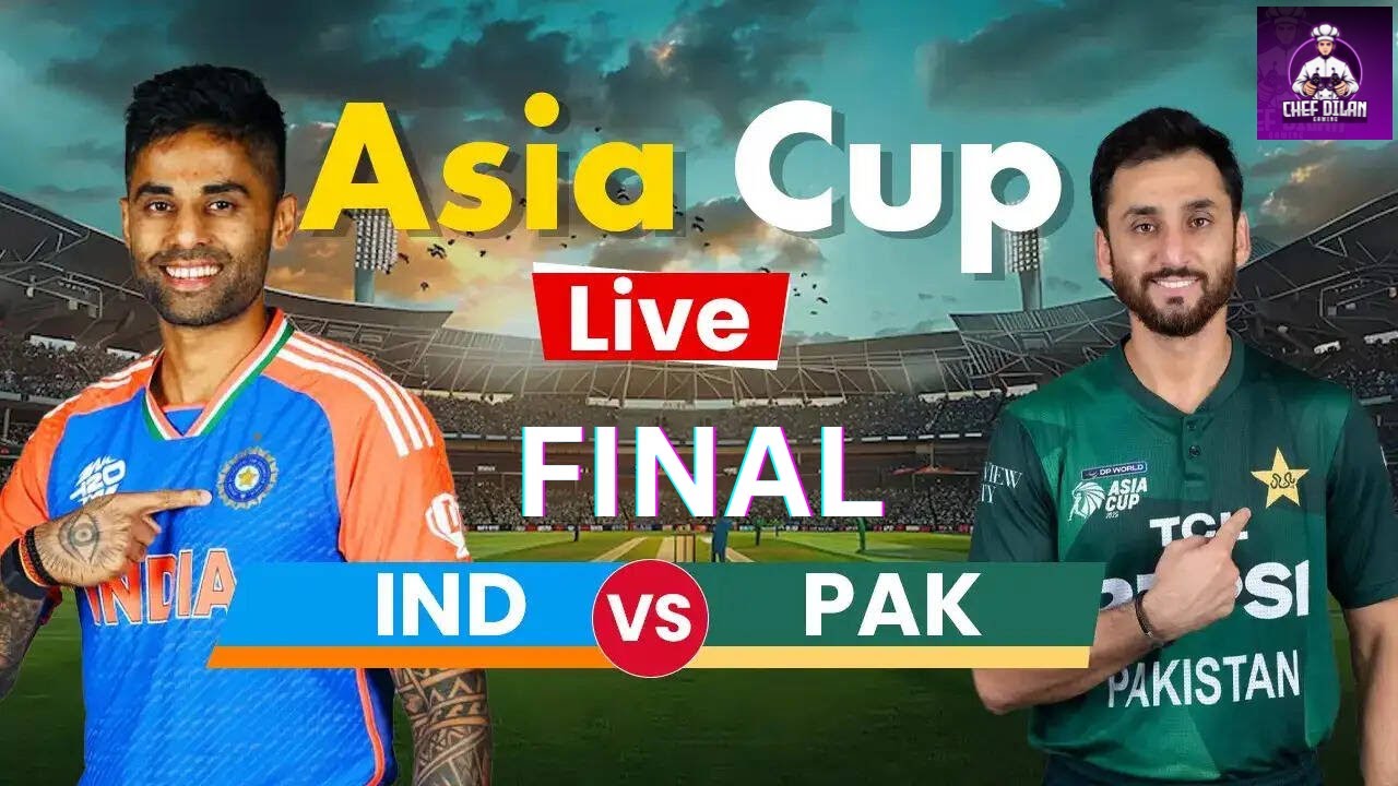 ♦️ LIVE | India vs Pakistan | The Final | DP World Asia Cup 2025 # ...