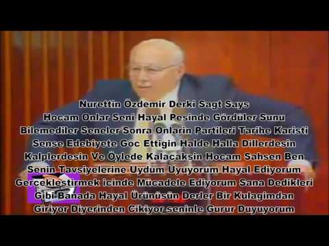 ERBAKAN'IN MÜTHİŞ MECLİS KONUŞMASI(Nurettin Özdemir)