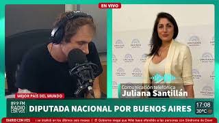 "Hay jubilados ficticios que generan emisión monetaria", Juliana Santillán | Mejor País del Mundo
