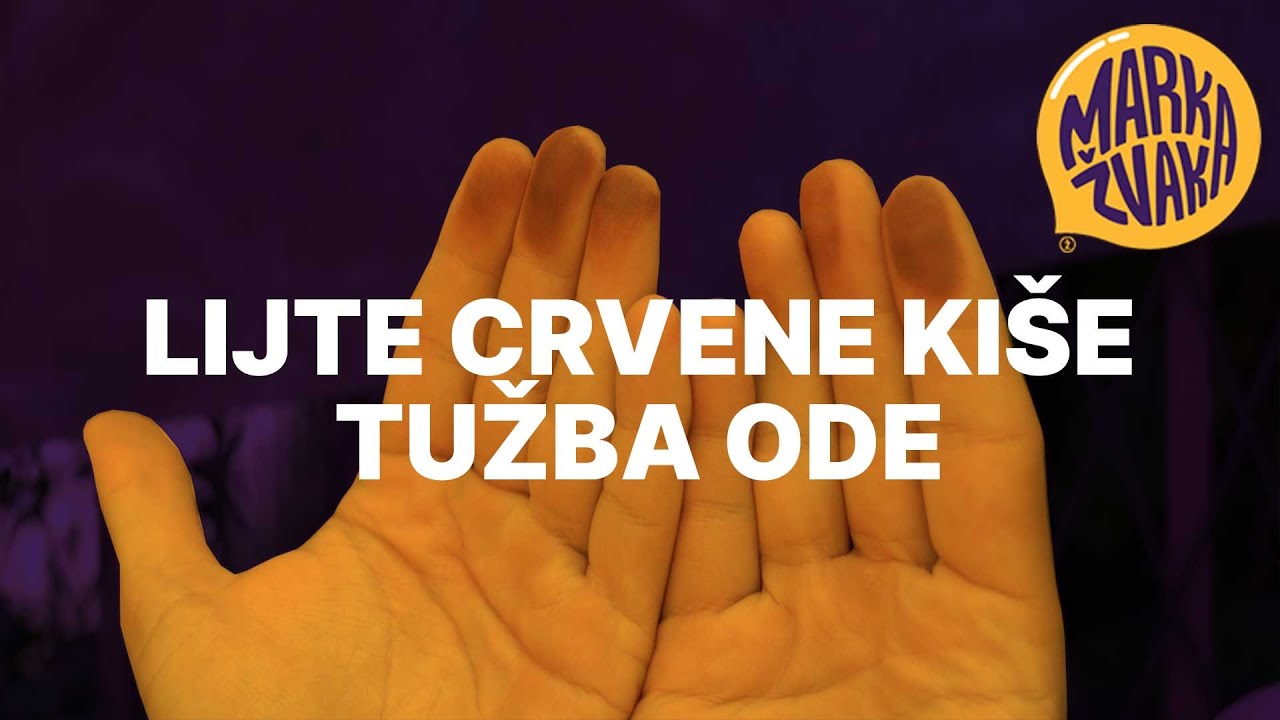 Lijte crvene kiše, tužba ode