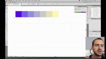 Color Arrays- Tutorial on Blend Tool in Adobe Illustrator