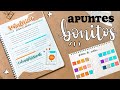 APUNTES BONITOS!! (Paletas de color + TIPS!) ✄ Barbs Arenas Art!