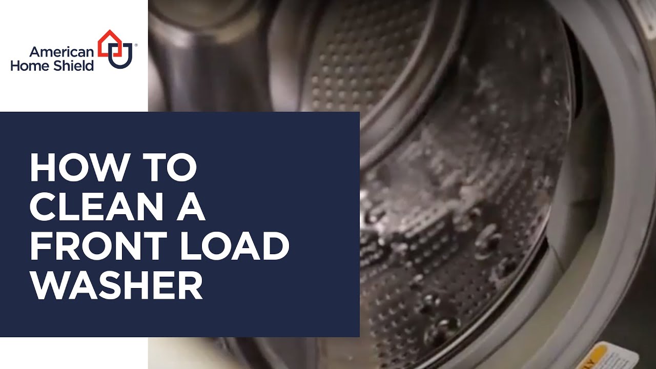 How to CLEAN Front Loading Washer Rubber Gasket 