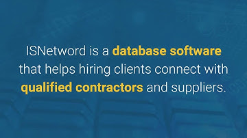 What Is ISNetworld - Bayardo Safety - (346) 324-5305