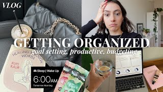 HOW I'M GETTING MY LIFE TOGETHER ✨ Goal Setting, Workouts, Budgeting, Reset | VLOG