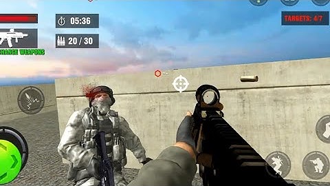 FPS Shooting Gun Games Offline | gameplay walkthrough part 2 | Red Chilli Gaming | Android iOS