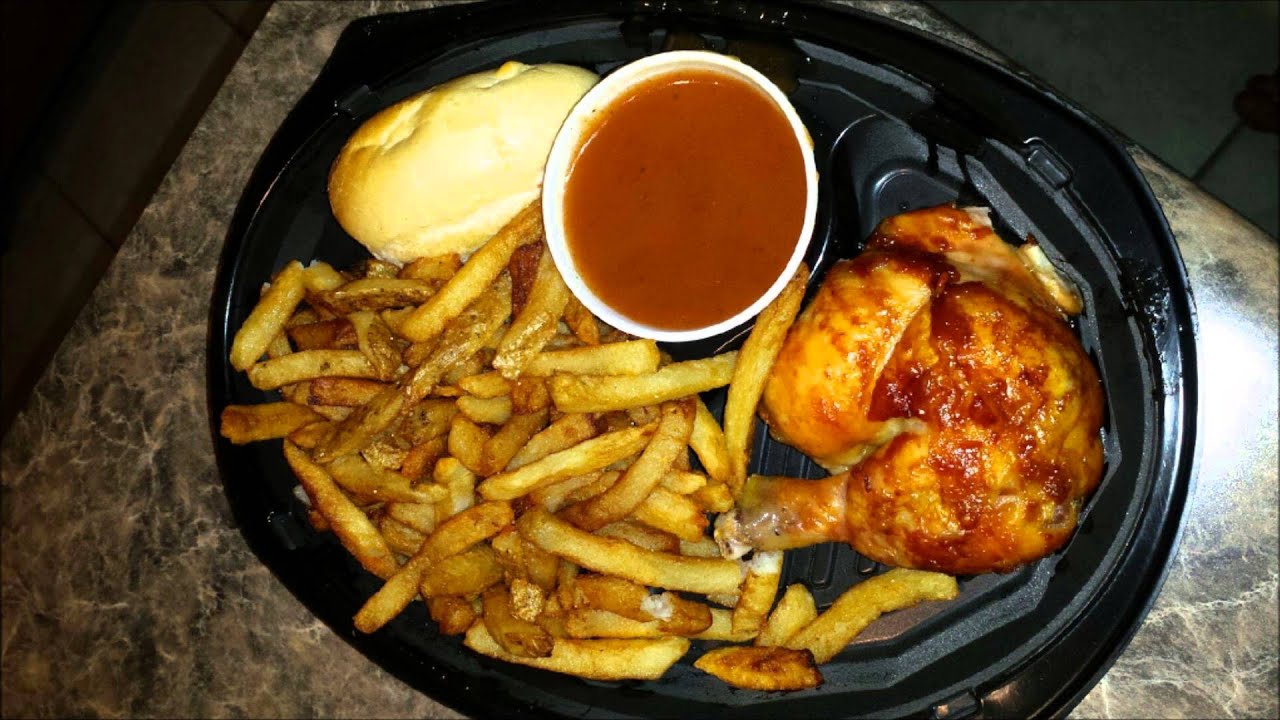 Swiss Chalet Quarter Chicken Dinner YouTube