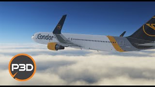 Prepar3D v5 | Frankfurt to Male | EDDF-VRMM | CaptainSim 767-300ER | Flight Simulator | P3D