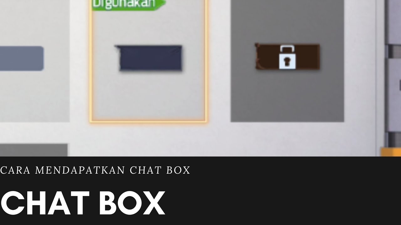 Mini Game Chat Box CARA MENDAPATKAN CHAT BOX DI GAME UNDAWN - YouTube