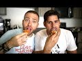 AMERICANS TRYING INDIAN FOOD - COOKING AND EATING INDIAN BUTTER CHICKEN RECIPE