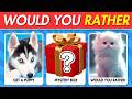Would You Rather...? MYSTERY Gift ❓ 🎁 Impossible Choices Challenge