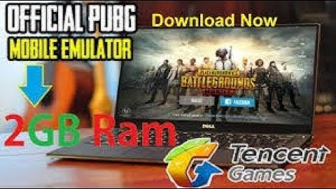 HOW TO INSTALL PUBG ON 2GB RAM PC USING TENCENT GAMING BUDDY EMULATOR