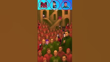 Find odd squid game pt25 #김프로 #유백합 #squidgame#thanos#gamtng