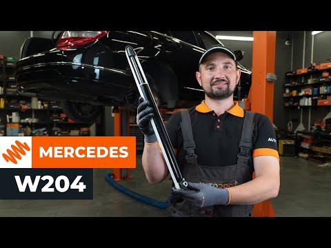 Как да сменим задни амортисьори на MERCEDES W204 [AUTODOC УРОК]