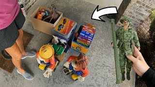 This Basement Was Filled With Vintage Toys!