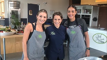 Chef Alyssa on ESPN SEC Network with Alyssa Lang and Andraya Carter teaser video.