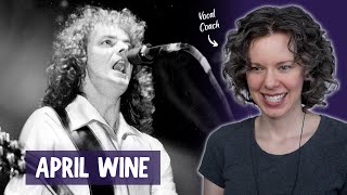 April Wine Reaction - First time hearing Myles Goodwyn's vocals in the song 