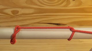 How to Tie Timber Hitch & Half Hitch Knots