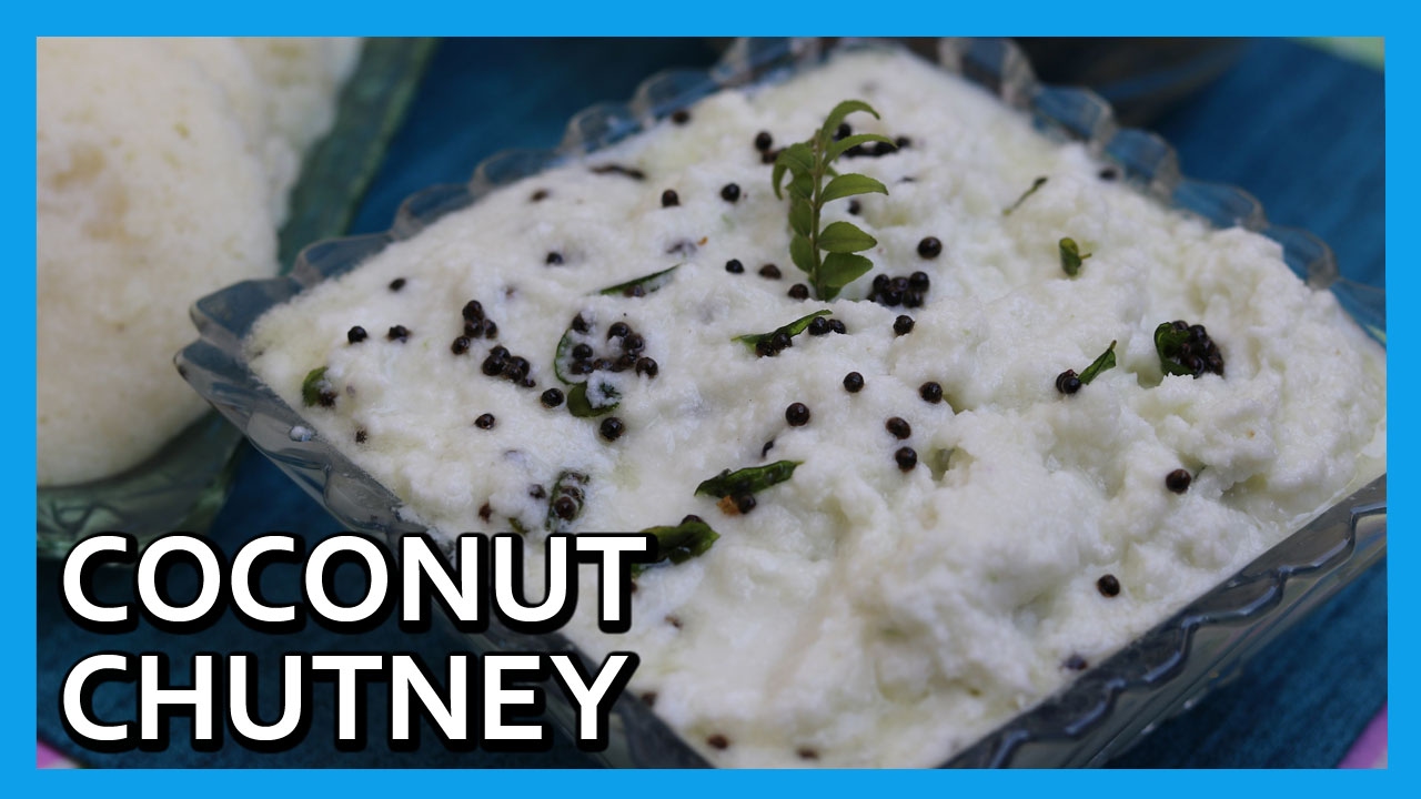 5 min Coconut Chutney | Nariyal Chutney Recipe by Healthy Kadai