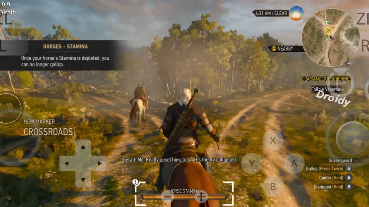 The Witcher 3 Gameplay on Yuzu Emulator | Snapdragon 8 Gen 2 | Android - YouTube