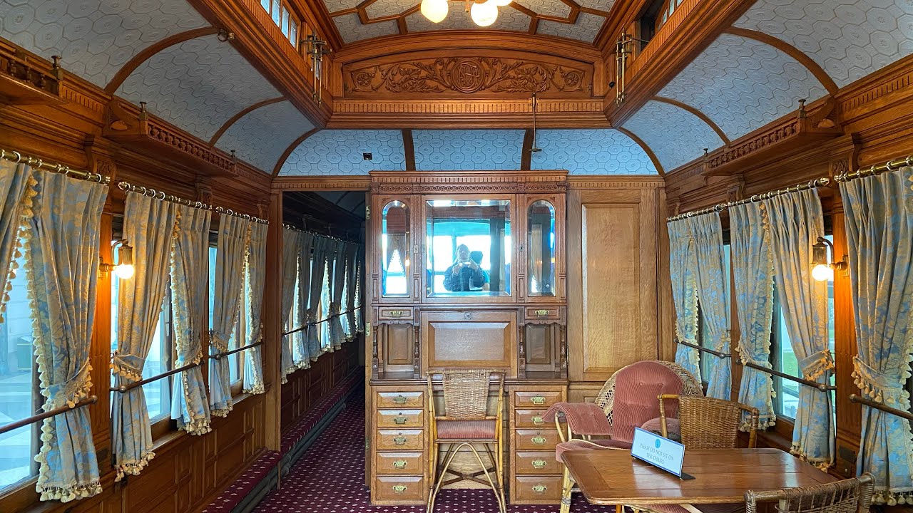Gilded Age Private Train Car YouTube Gilded Age Private Train Car YouTube
