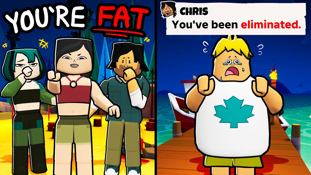 ROBLOX TOTAL DRAMA ISLAND is mean…