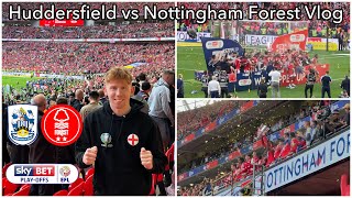 INCREDIBLE SCENES AS NOTTINGHAM FOREST ARE PROMOTED TO THE PREMIER LEAGUE!! | Play Off Final Vlog