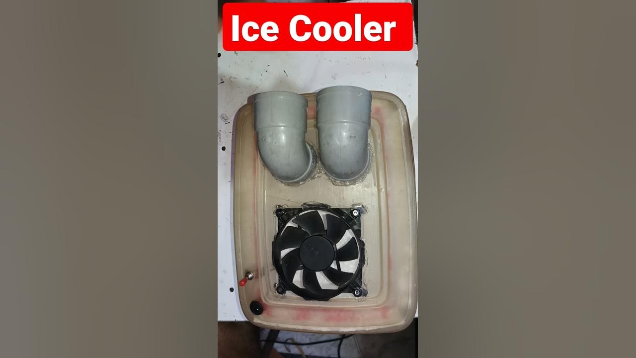 how to make ice cooler at home homemade diy india howtomake technicalankur YouTube